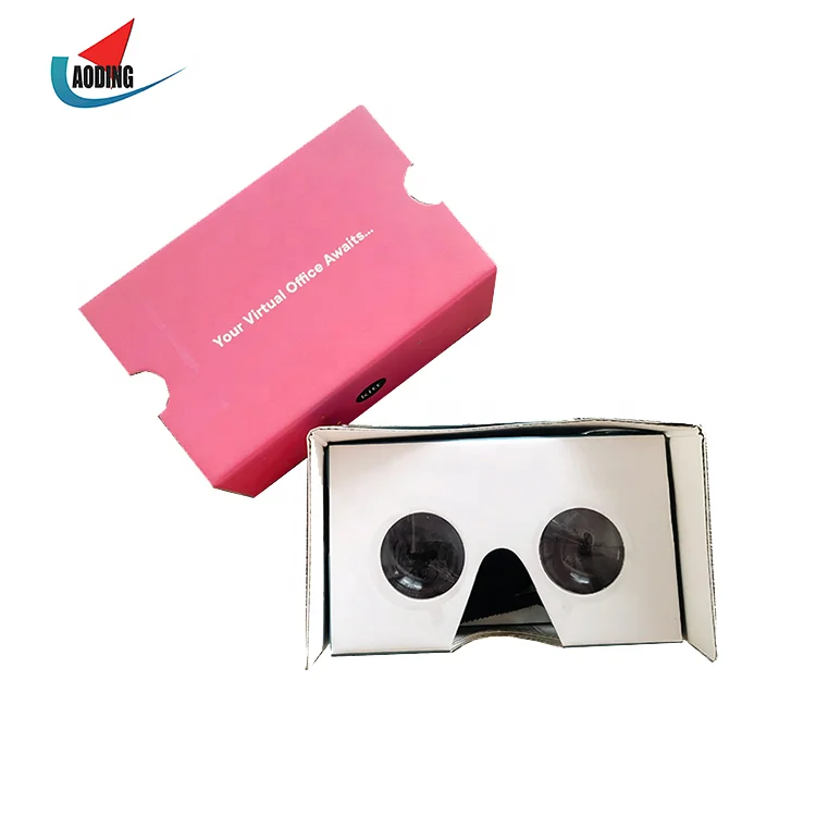 2022 3d Video Glasses Virtual Reality Vr Cardboard 2 Google Cardboard 2.0 Virtual Reality VR paper goggles