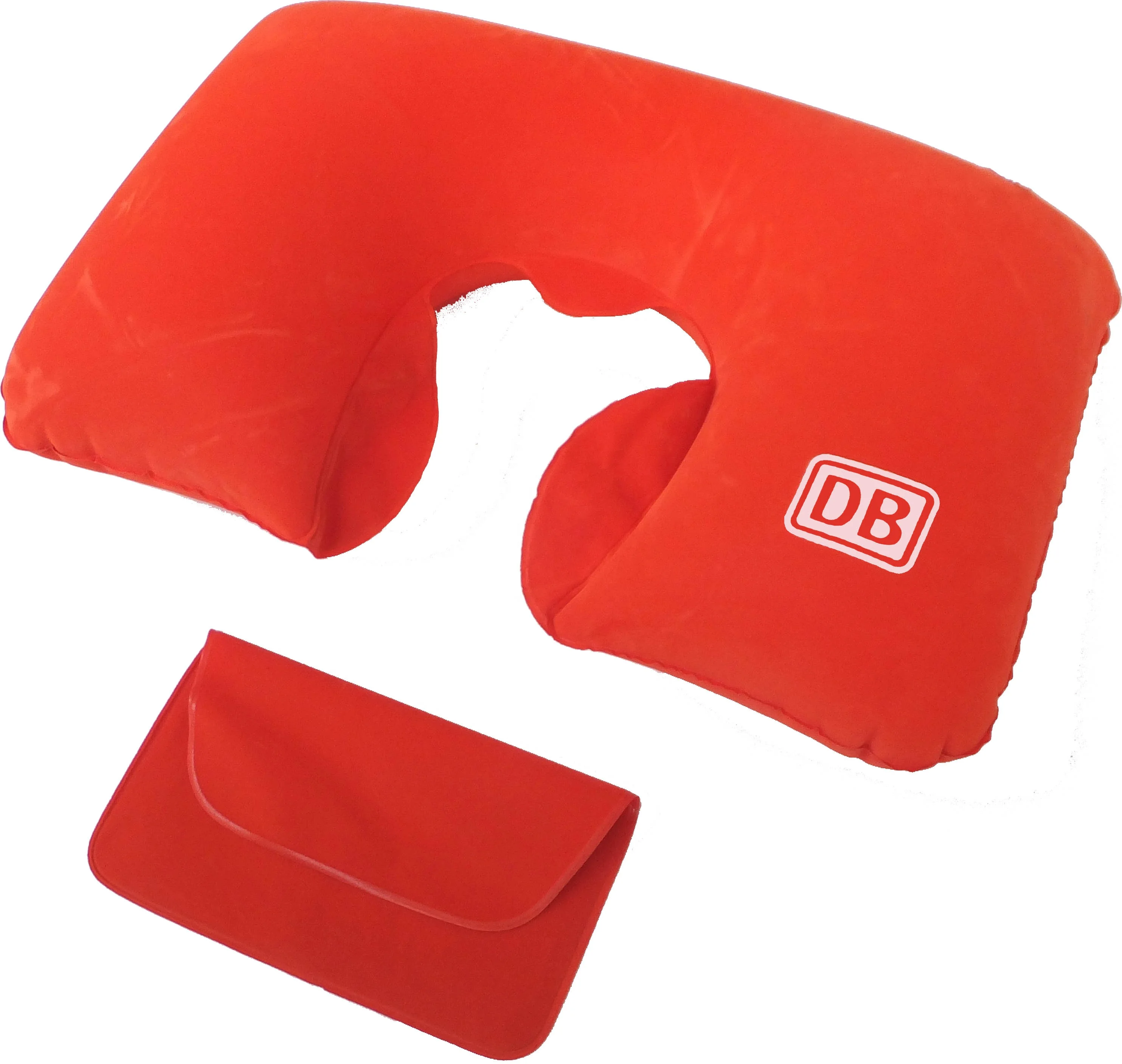 Wholesale Flocking Cheap Travel Pvc Inflatable U Neck Pool Pillow