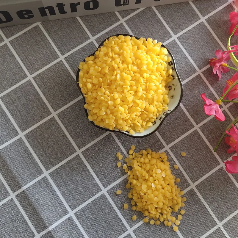 China Supply Pure Beeswax Natural Beeswax Pharmaceutical Grade Yellow Beeswax Pellets