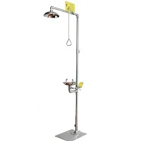 
CE ANSI Approved Emergency Shower and eyewasher Floor Mounted 