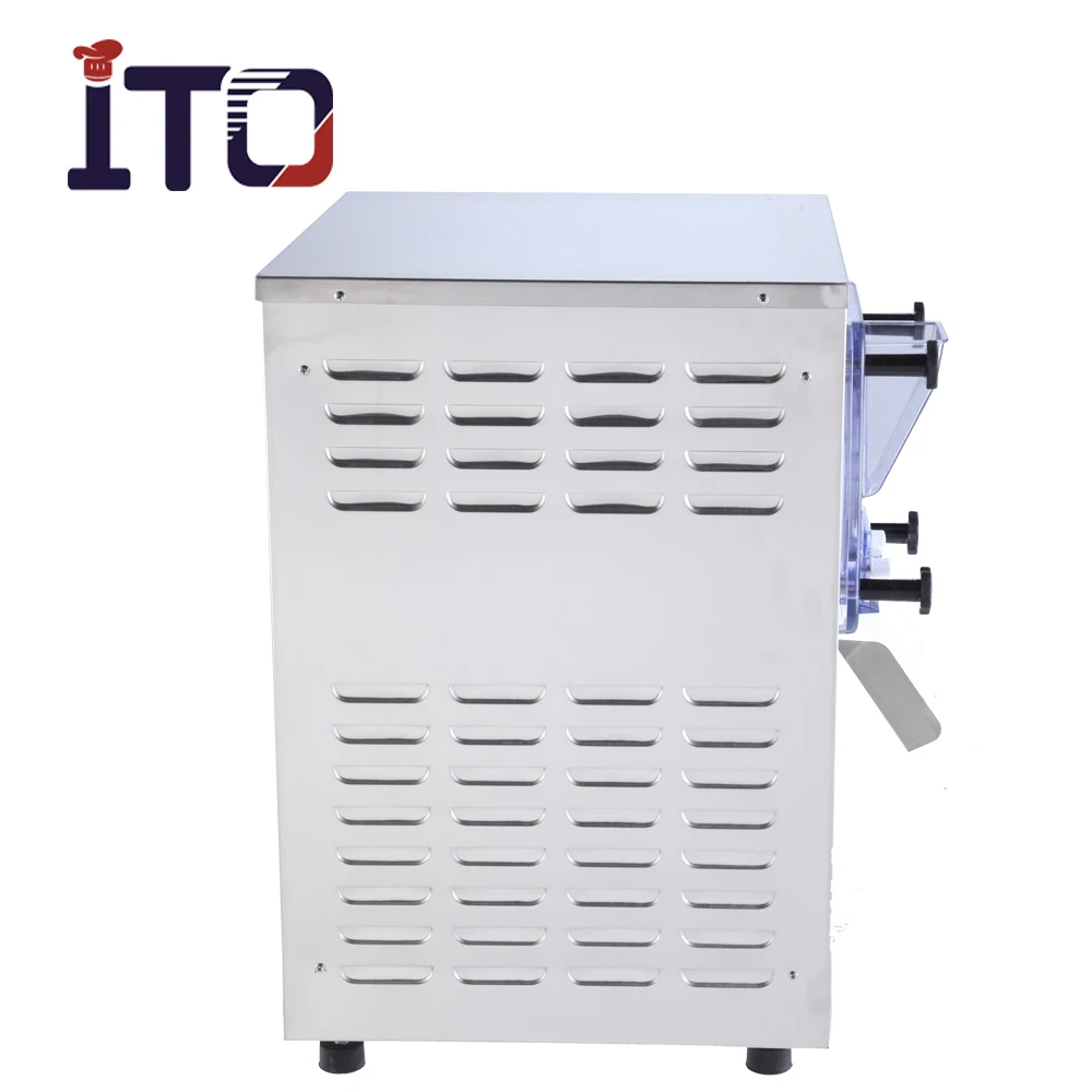 Table Top Hard Ice Cream Maker Machine 6-12L/H Batch Freezer Commercial Gelato Making Machine