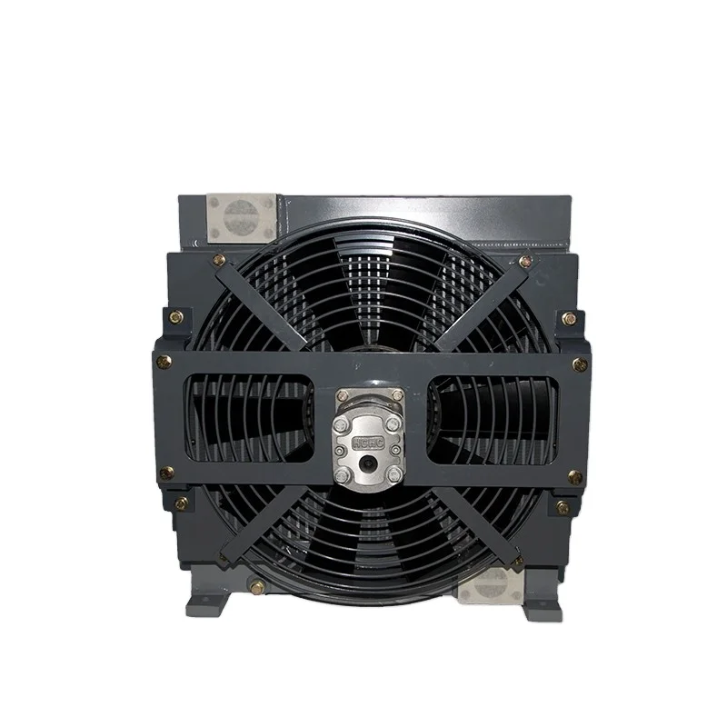 Competitive price hydraulic oil cooler oil air cooler heat exchangers with hydraulic motor