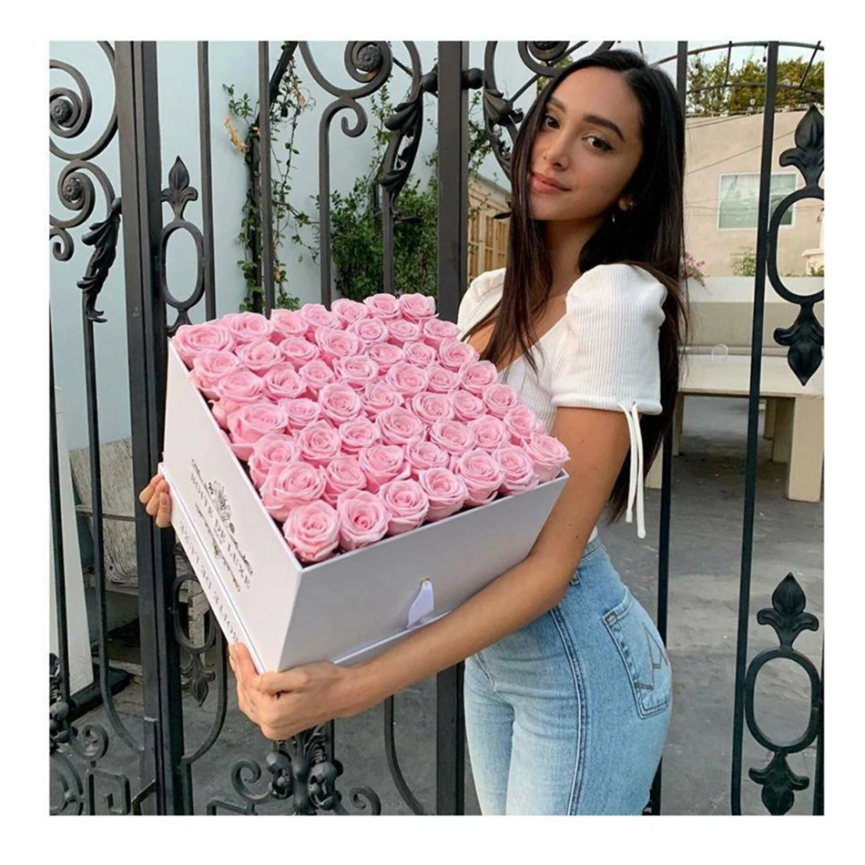 Other decorative flowers & plants Natural Long Life Forever preserved Eternal Rose flower decorative flowers wreaths and plants