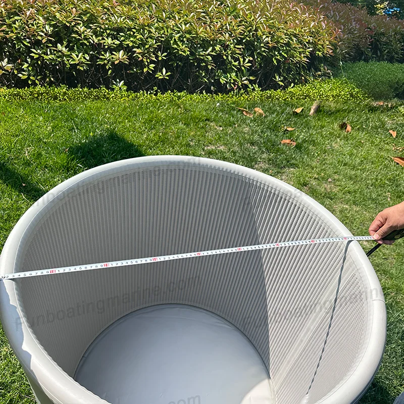 Portable ice bath tub for recovery health