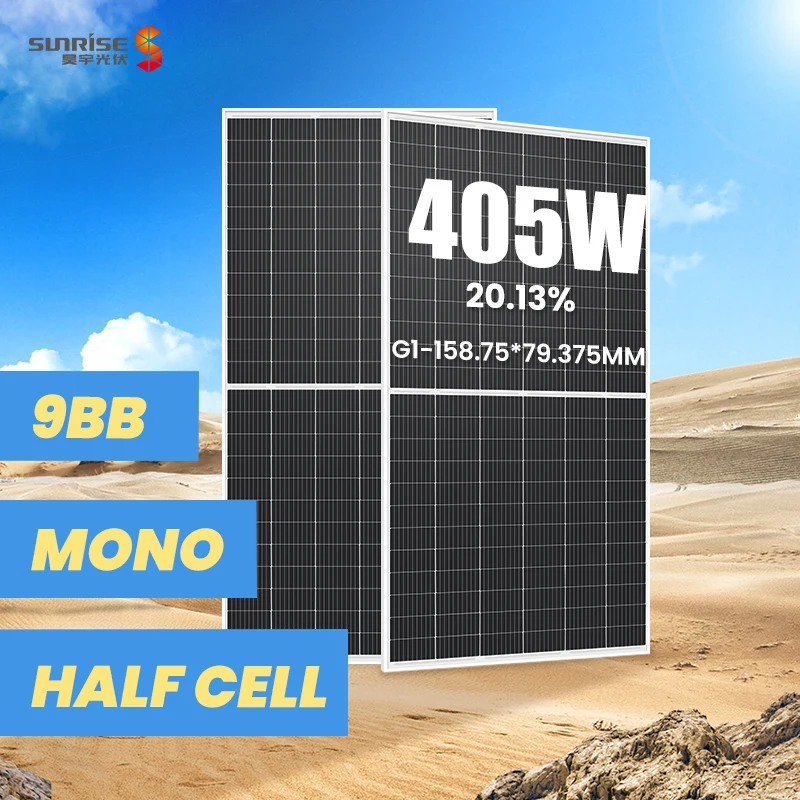 
TUV best price mono 144 cells half cell 395w 400w 405w 410w 415w solar panel photovoltaic solarpanel solar panel manufacturer 