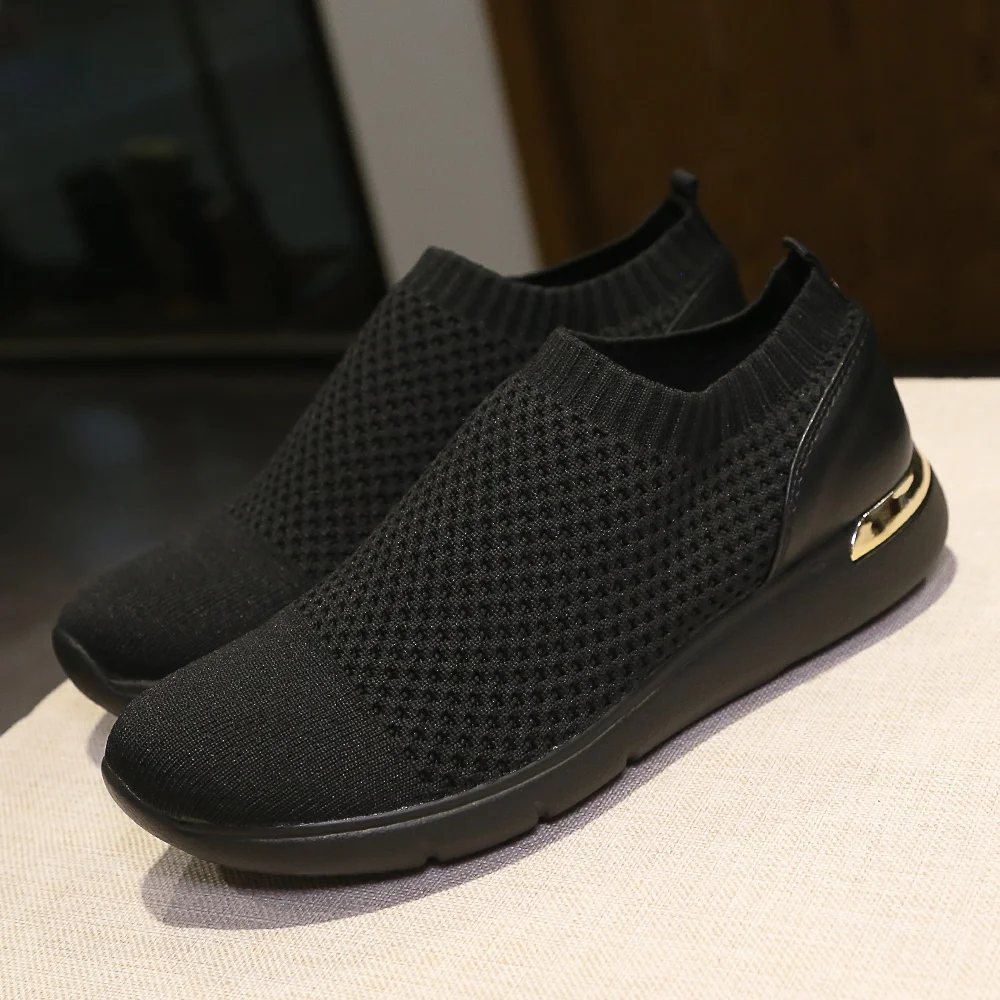 Оптовая продажа, женские повседневные дышащие кроссовки, дизайнерская Высококачественная спортивная женская обувь, новая стильная женская обувь на массивной подошве