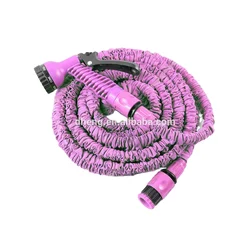 100Ft Expandable Garden Water Hose With 7 Way Spray Nozzle