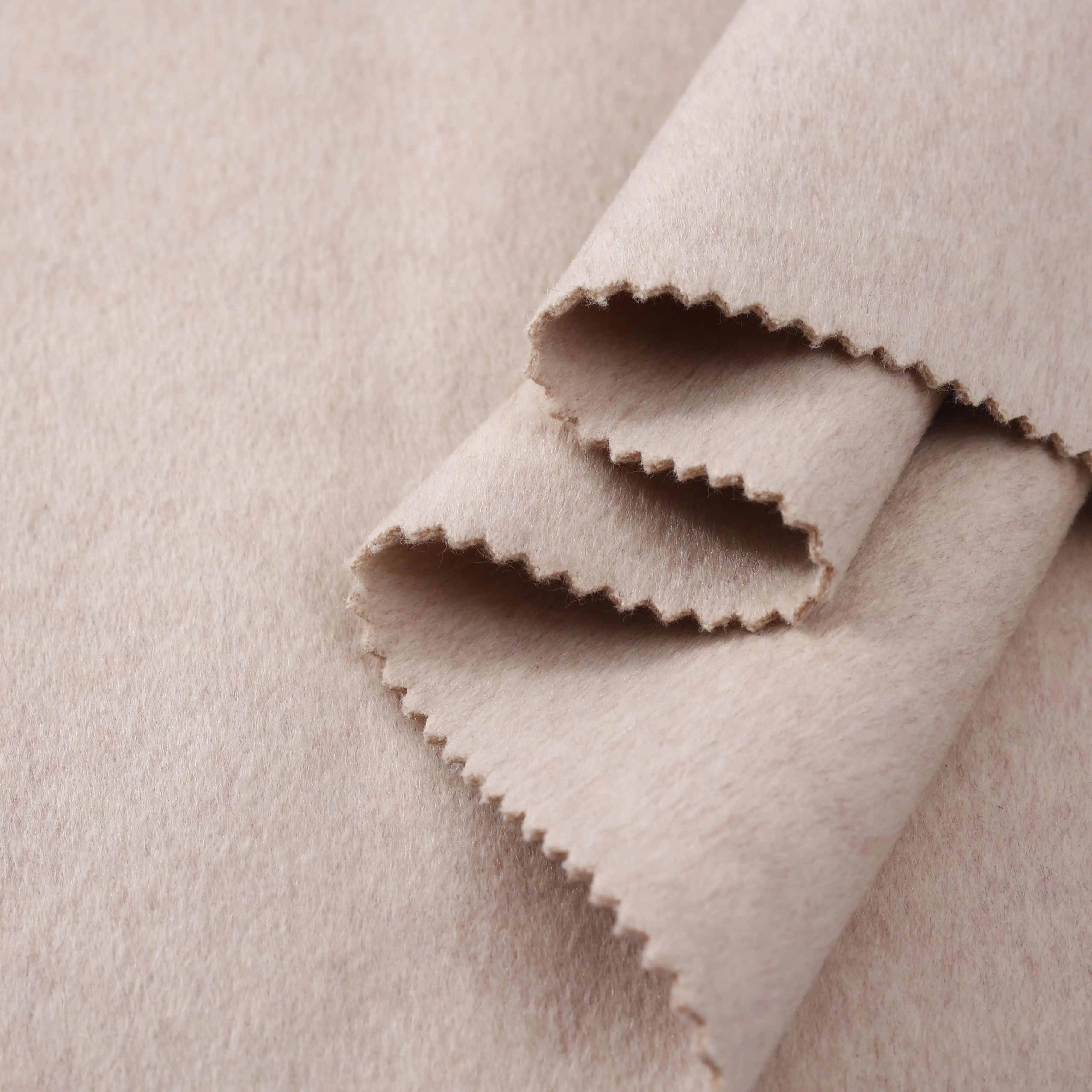 Hot sale 85% wool cashmere worsted woven fabric for luxurious overcoat