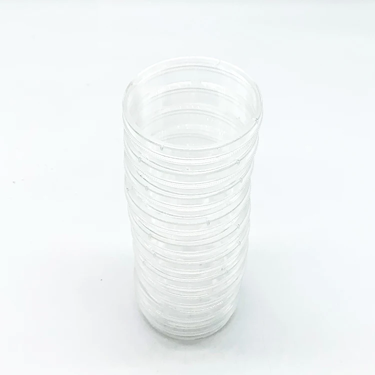 Hot Selling Oem Plastic Petri Dish 50mm 65mm With Lid