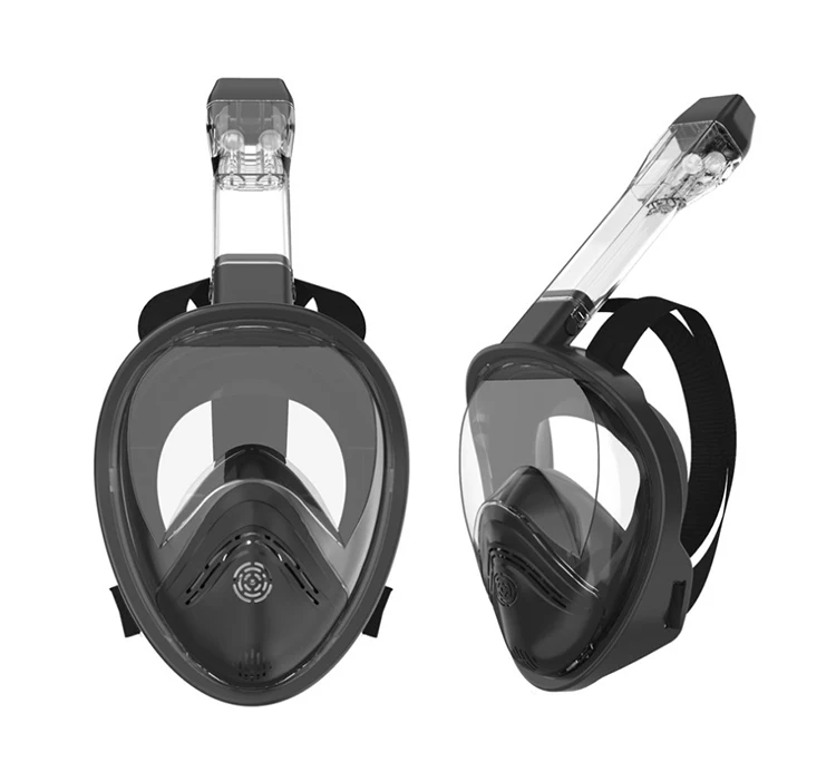 180 degree field of view Snorkeling Swimming Snorke Mask Set Full Face  Snorkeling Mask Adult Diving Mask