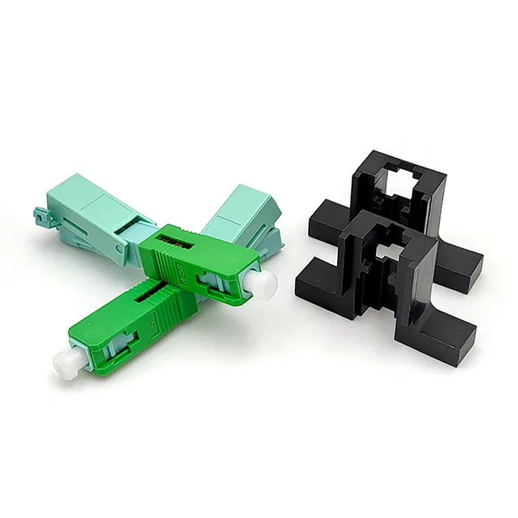 FTTX FTTH fiber optical cables assembly sc upc  0.3db sx core fast connector sc upc cn fast sm sc apc