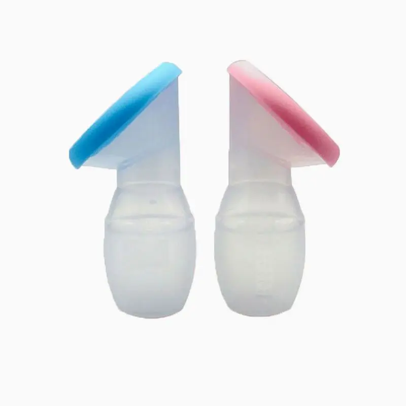 Silicone Manual Breast Milk Collector New Design with Leak-Proof Feature BPA Free Single Type for Pregnant Women