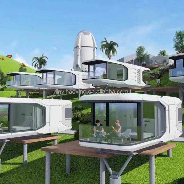 Container house prefabricated home/ smart prefab houses for outdoor hotel