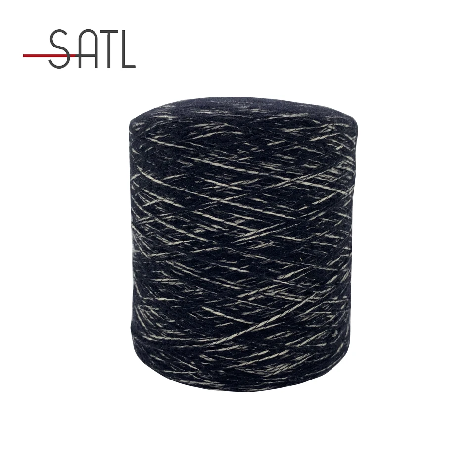 Hot Sale Top Dyed 1/2.6nm 46% RWS Wool 44% Recycle Nylon 10% Kid Mohair Knitting Air Yarn