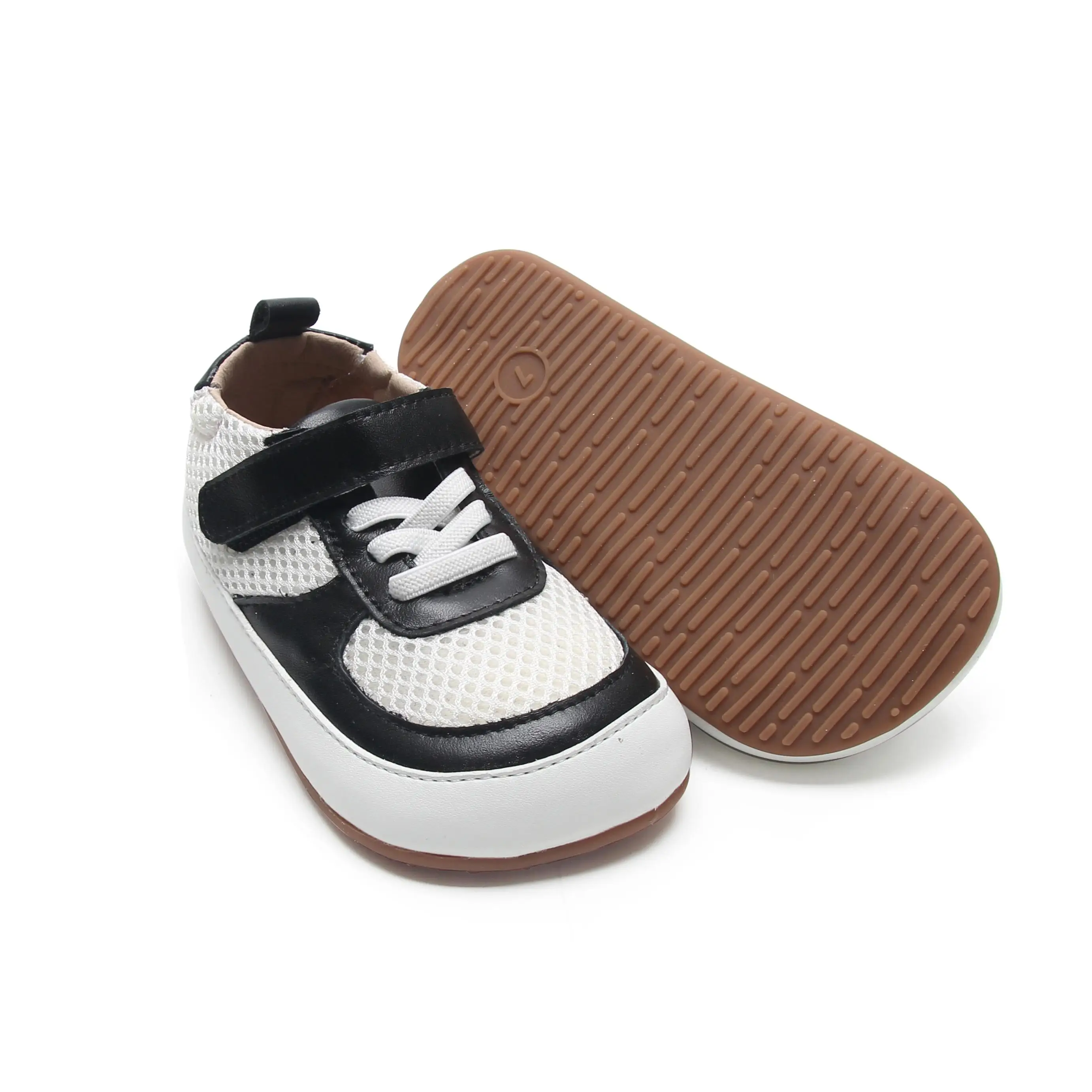 Babyhappy New Innovation Unisex Baby Children Leather Zapatos Ergonomocos Safety Barefoot Wide Toe Sports Shoes Sneaker