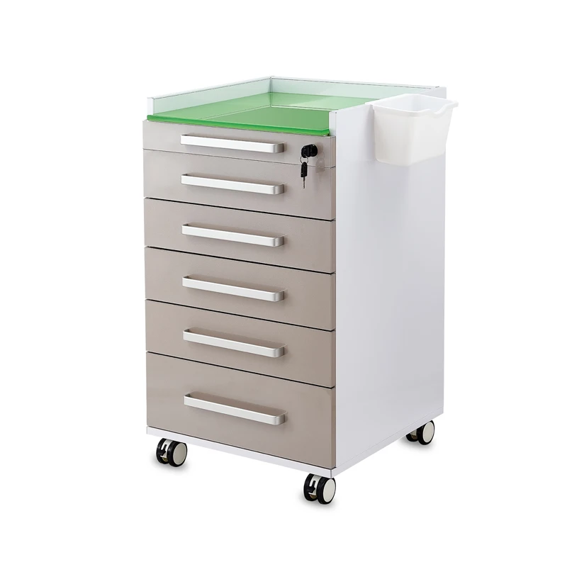 Factory Direct Sale Mobile Cabinet Glass Modern Design mobile dental cabinet unit