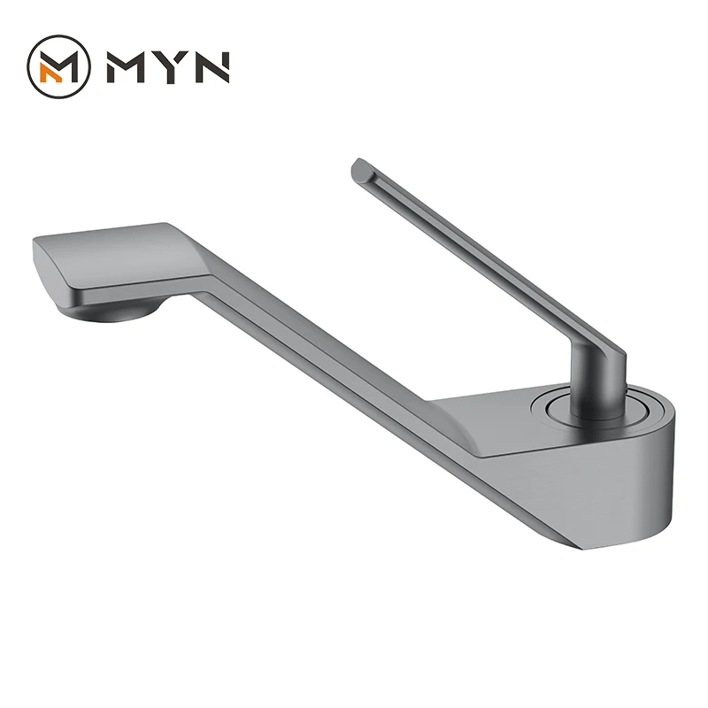 Single Handle Hole Gold Bathroom Basin Sink Taps Mixer Faucet For Bathroom