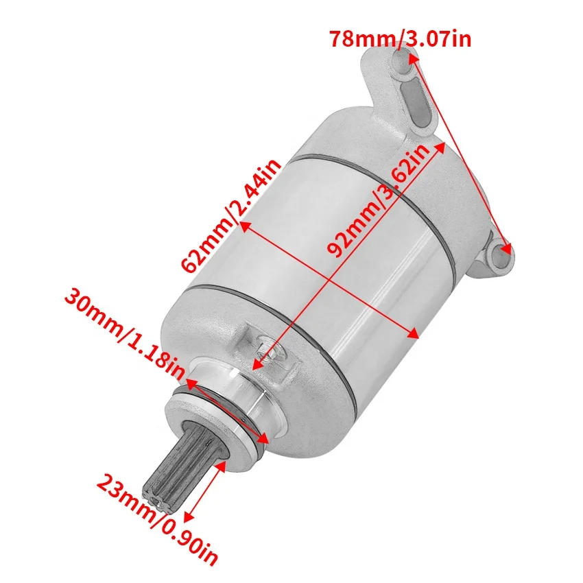Motorcycle Electrical Starter Motor For Yamaha WR250R WR250X WR25RB 3D7-81890-00