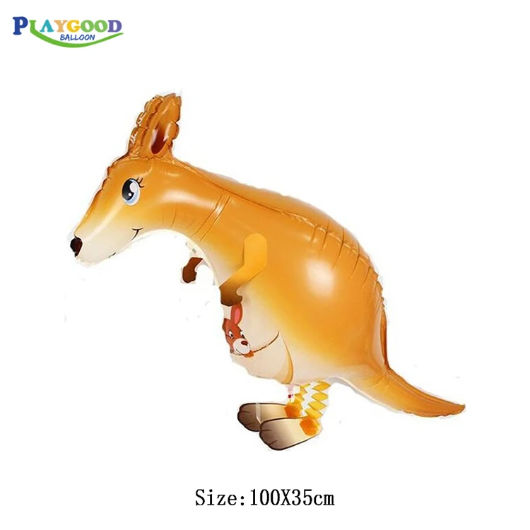 Party Decoration Kids Desert Tortoise Toy Walking Animal Balloons Foil Cartoon Balloon