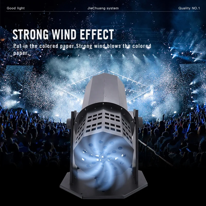 1500w Stage Atmosphere Effect Electric Confetti Paper Blower Blaster Machine