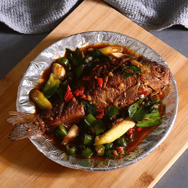 Refrigerator freezing wrapping storage aluminum foil  kitchen oven barbecue cooking aluminum foil