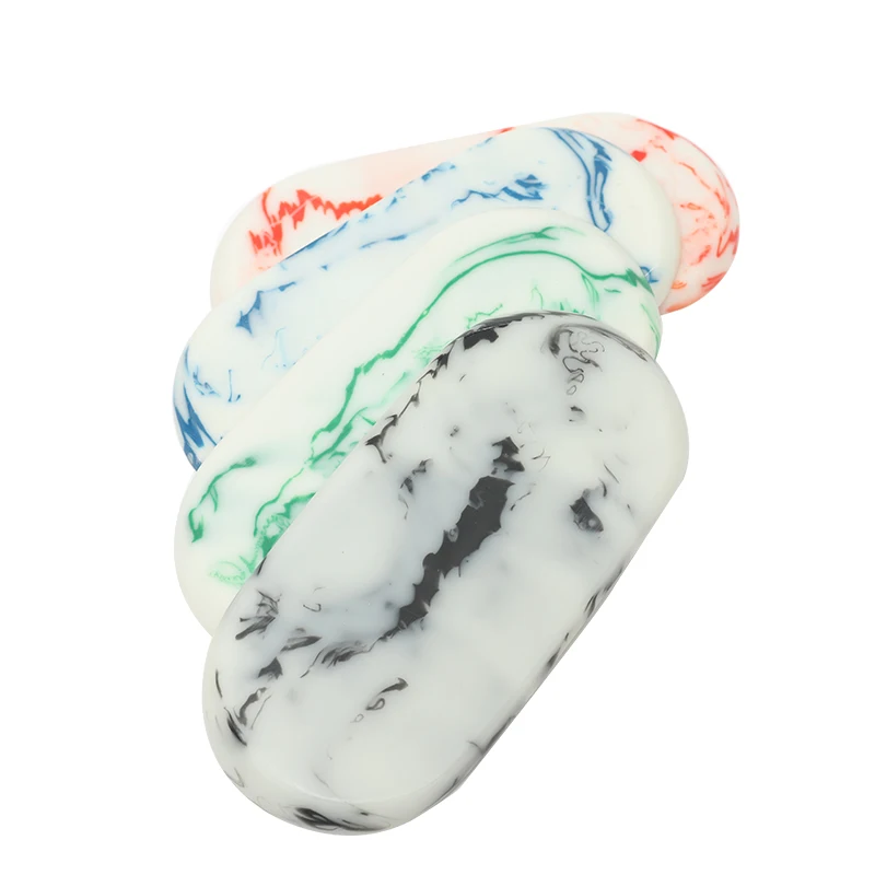 Wholesale Custom Marble Portable Stock resin multi-function cigarettes smoking rolling tray