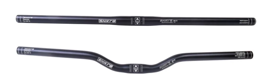 Mtb Aluminum Handlebar Bicycle Handlebar 25.4*620mm Matt Black Handlebars For Mountain Bike Accessories