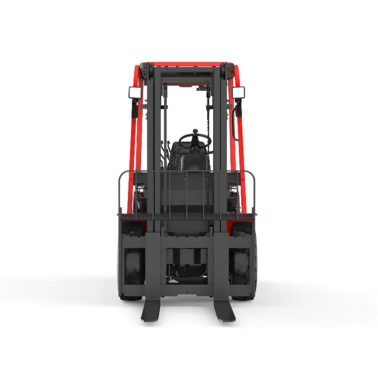 4 wheel electric forklift truck big loading capacity new forklift 2 ton full electric crane hand push forklift lift 2000kg