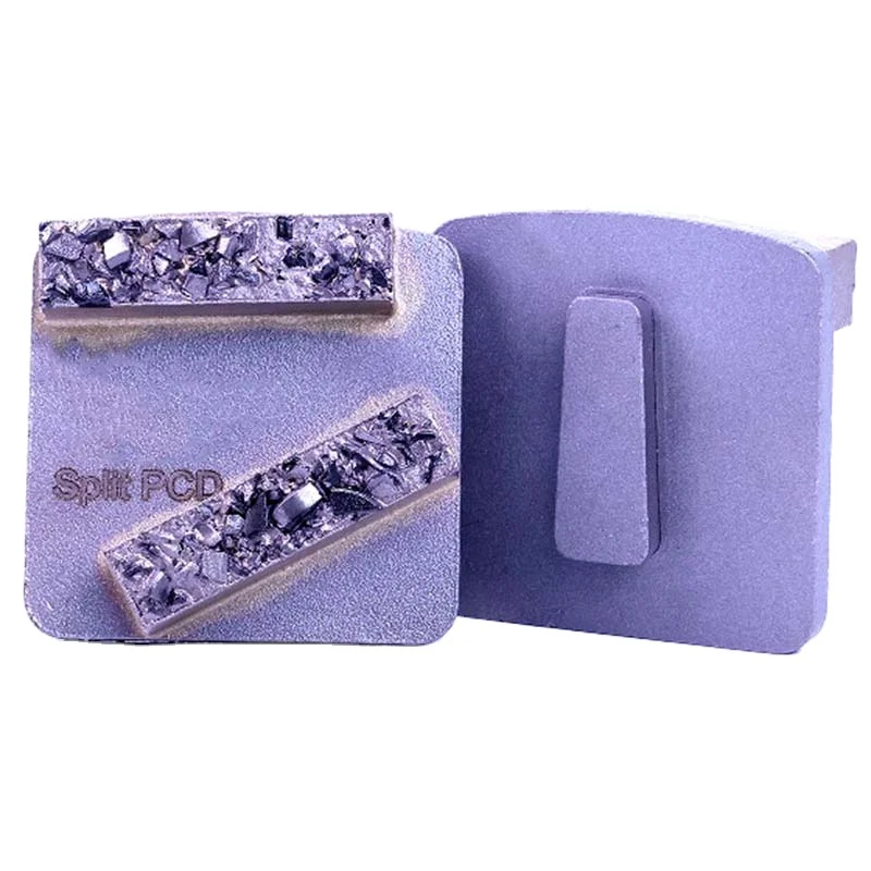 Double Bar  Split Sumo Redi Lock Pcd Segments Diamond Concrete Grinding