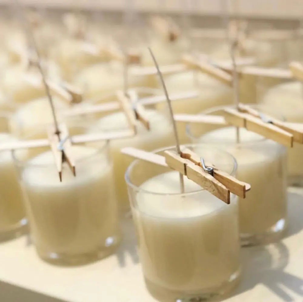 Promotional various durable using Refined White Granules Microcrystalline Wax candle making solid paraffin wax palm wax