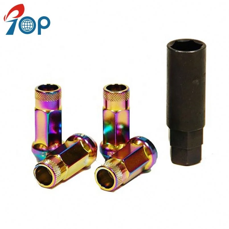 
TOP Closed End Long Cone Seat Hex Wheel Lug Nut 