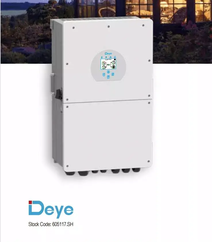 Высокоэффективный Deye SUN-12/14/16K-SG01LP1 12 14 16 кВт однофазный 3 MPP солнечный инвертор для дома хранения энергии инверторная система