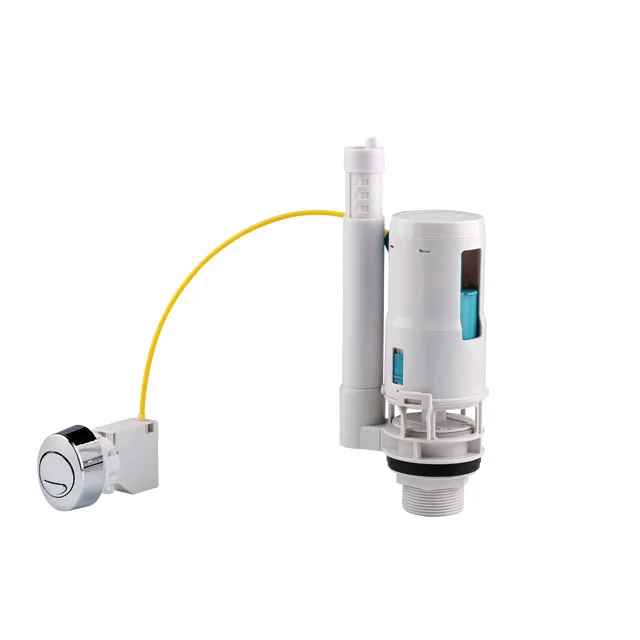 High Quality Toilet Tank Sanitary Accessories 1.5 inch Cable Dual Flush Valve with cUPC CE Certificate POM Material