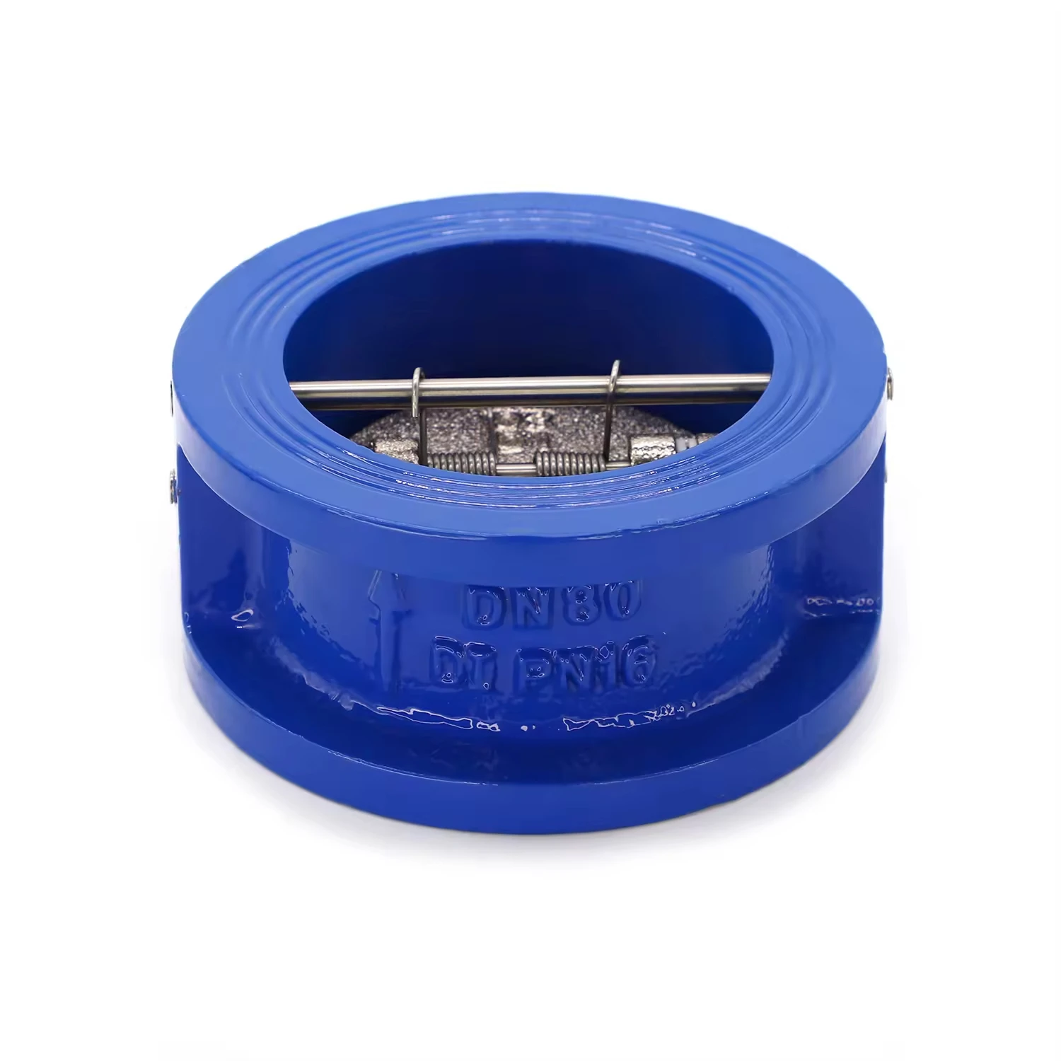 Dual Plate Check Valve Flow Control DN400 Double Disc Disk Door Wafer Type Check Valve