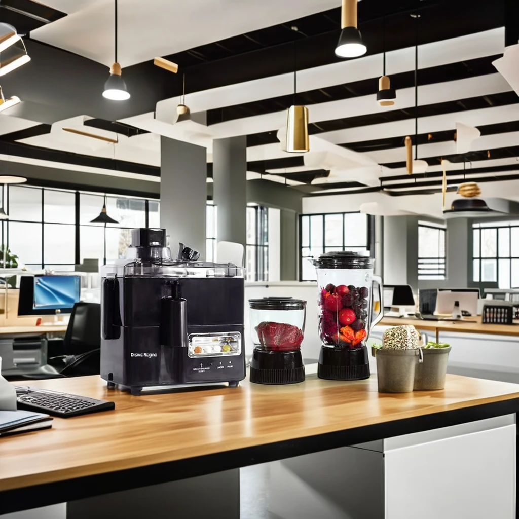 4-in-1 Multi-Function Household Machine USB Power Variable Speed Push Button Wall-Breaking Juice Meat Grinder Plastic Hotel Car