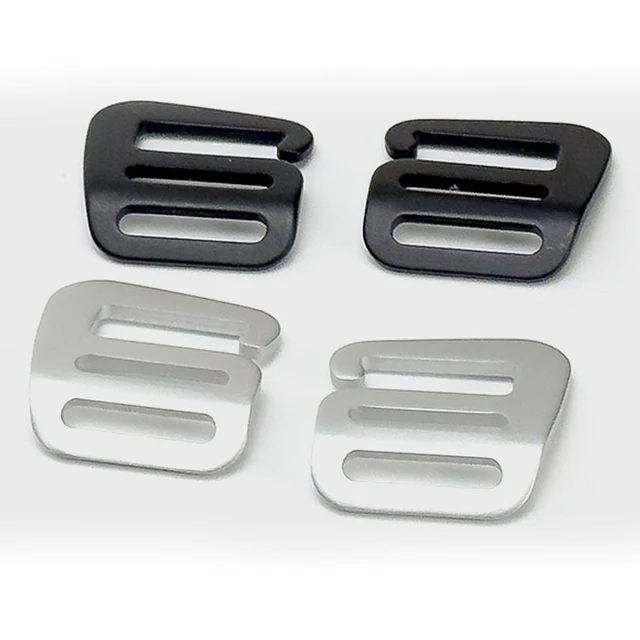1 Inch Light Weight Strong Aluminum Adjustable 25mm G Hook Buckle With Custom Color Service