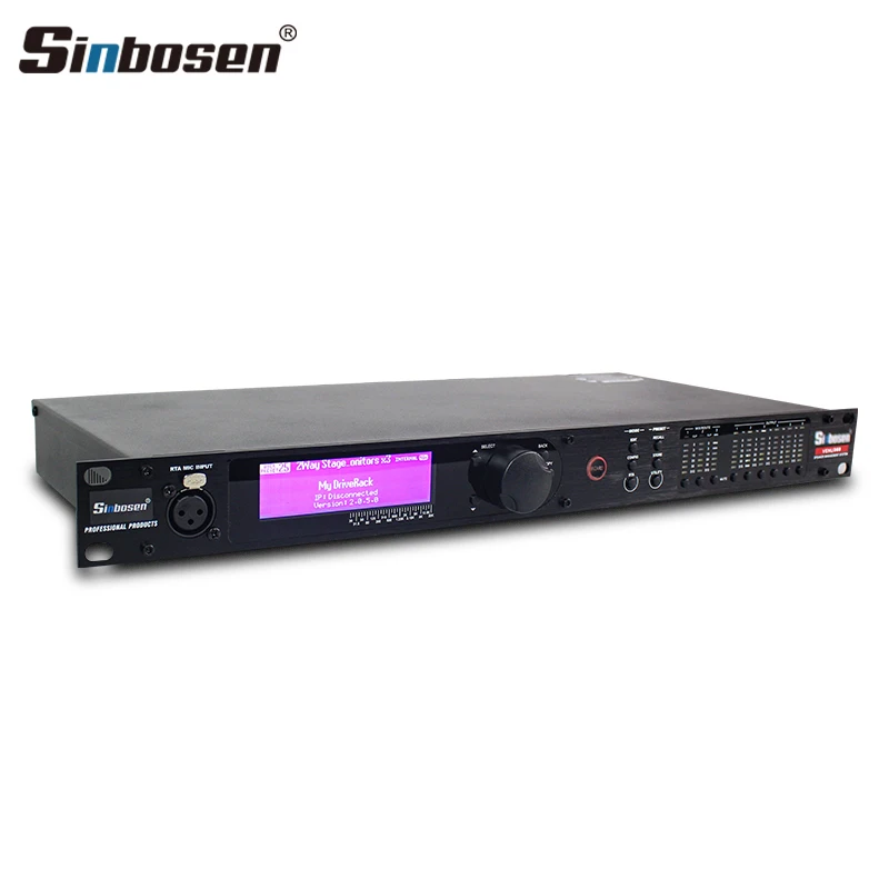V-360 24-bit AES Karaoke Digital Signal Processor 3 x 6 Oem Professional Audio Processor with Narrow Notch Capabilities
