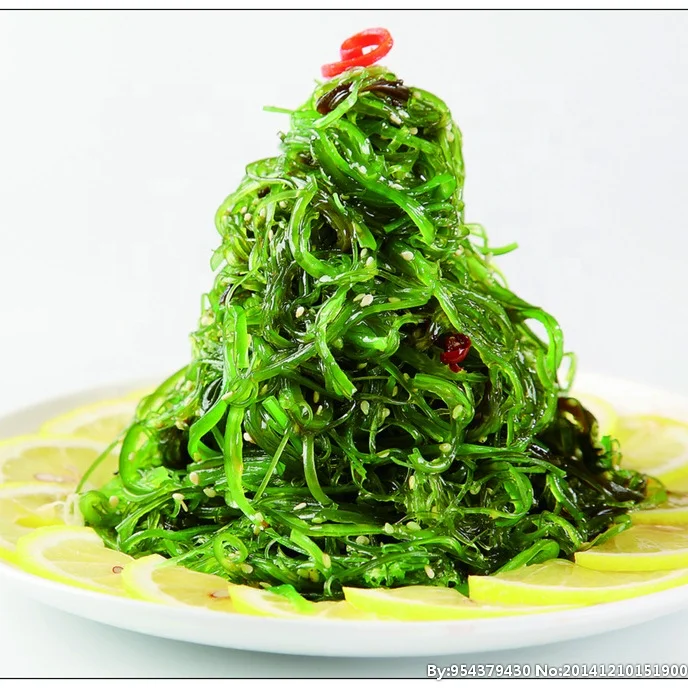 Frozen seaweed salad goma wakame