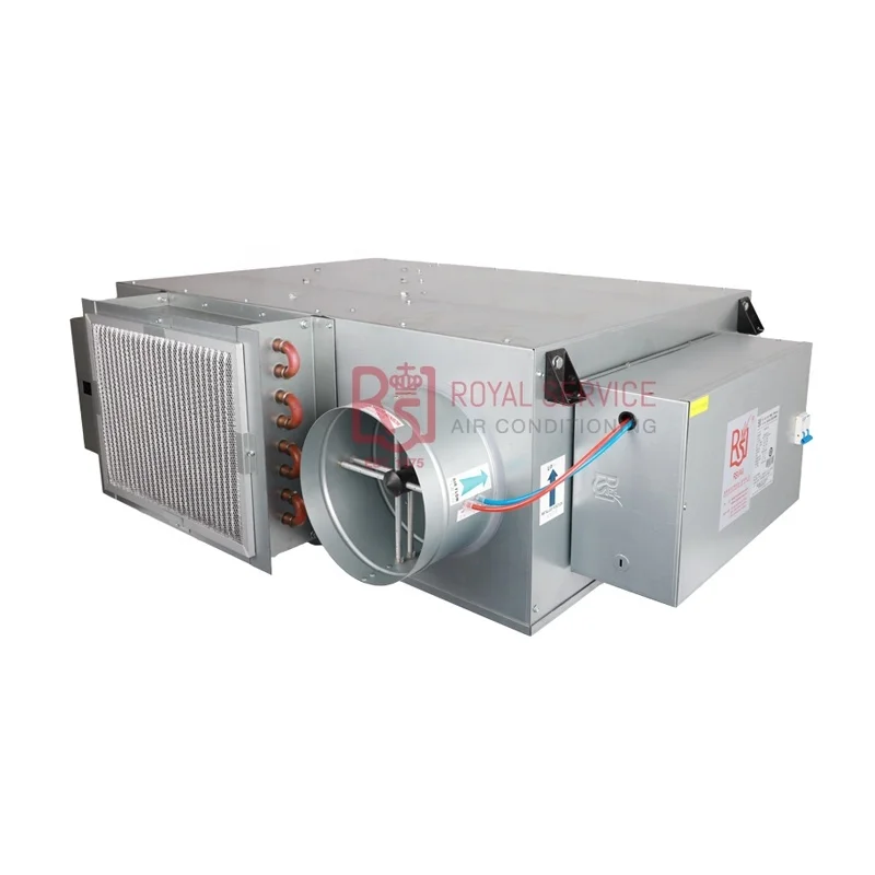 Royal Service AHRI Certificated Superior underfloor Heating Parallel Fan COil Powered VAV Terminals Air Handling Unit vav box