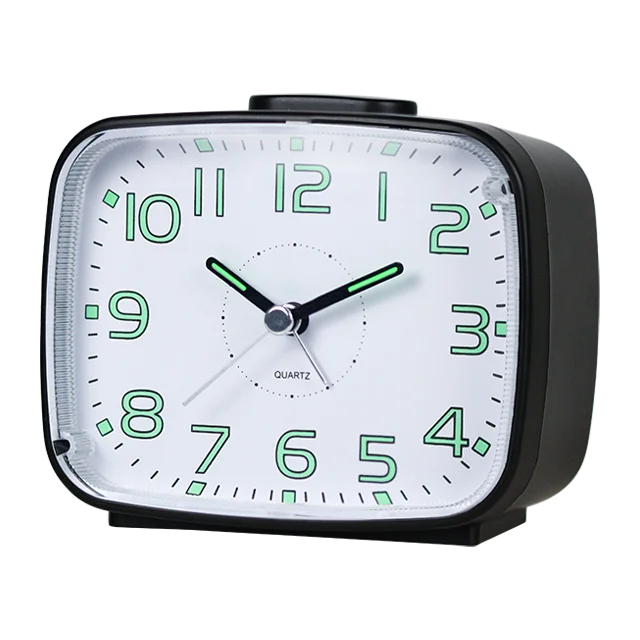 iMSH BM12201 Quartz analog alarm clocks table bedside alarm clock wecker despertador desktop custom analogue alarm clocks