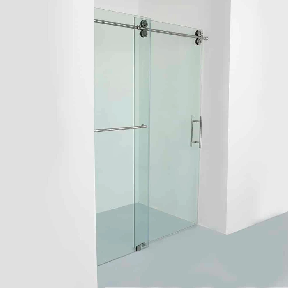 Wholesale quality bathroom shower glass door double sliding bathroom aluminium bathtub shower hinges for glass door