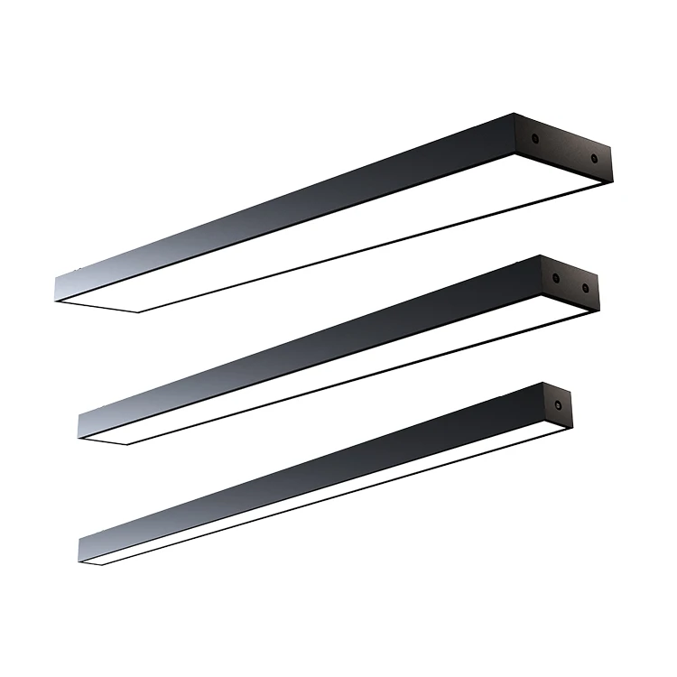 VACE линейные столовые вертикальные современные офисные столовые металлические подвесные люстры и подвесные светильники