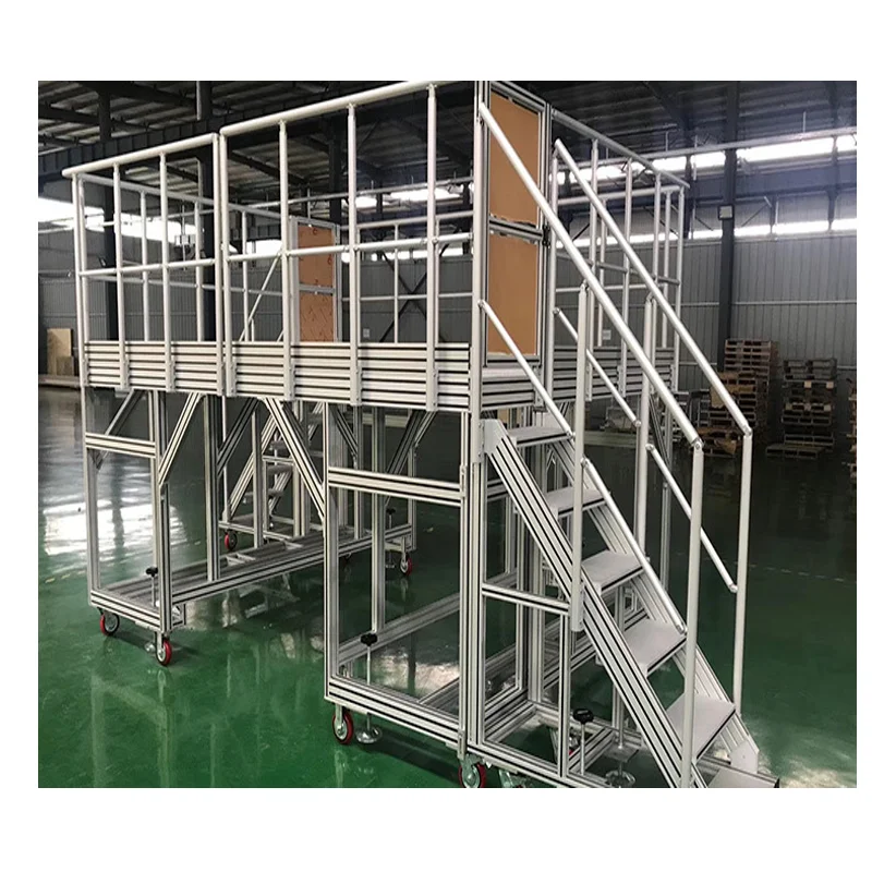 China Factory Direct Sale Aluminum Step Platforms work repair platforms ladders for sale