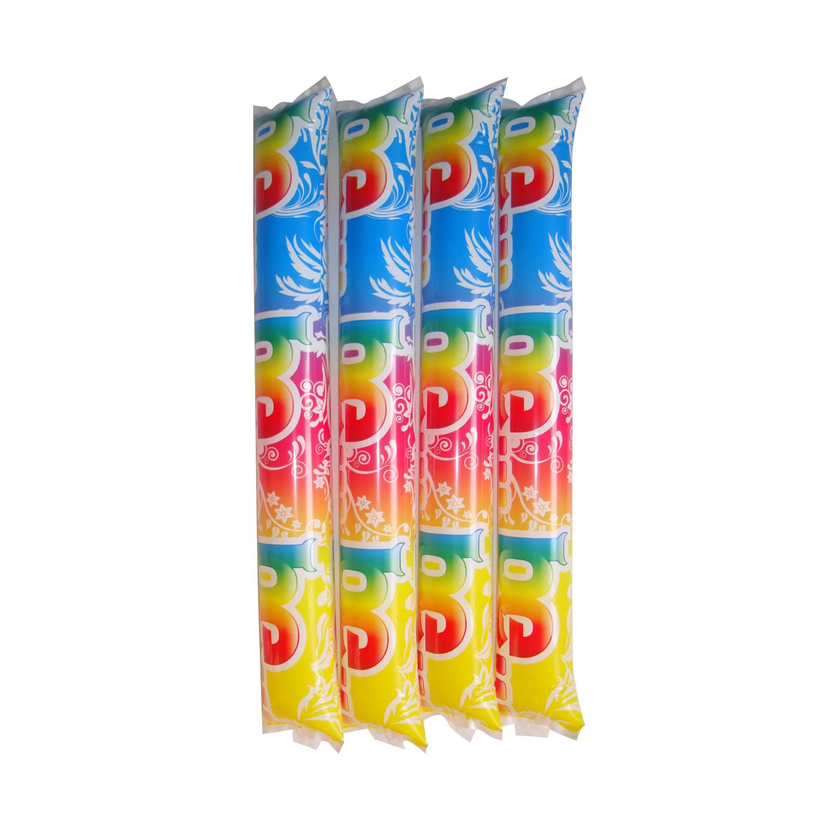 BSBH Customized Thunder Inflatable Cheering Stick Bang Bang Noise Makers For Holiday Party Holding Balloon Sticks