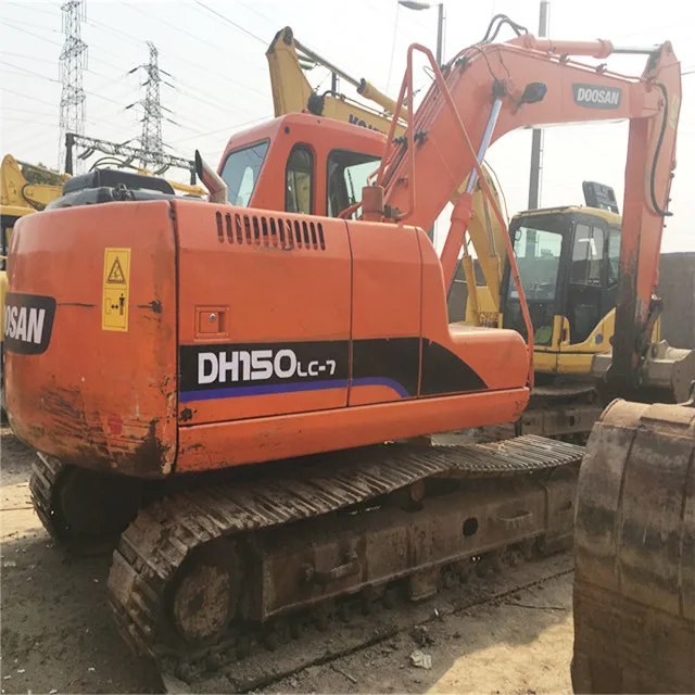 Корея б/у Hyundai 150LC-7 экскаватор/Hyundai 150LC 150-7 хорошая цена