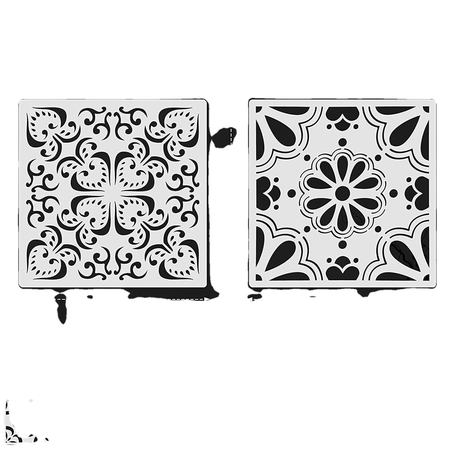 Floor Stencils Wall Stencils for Painting Large Tile Stencils for Concrete Floor  Drawing Pattern Templates