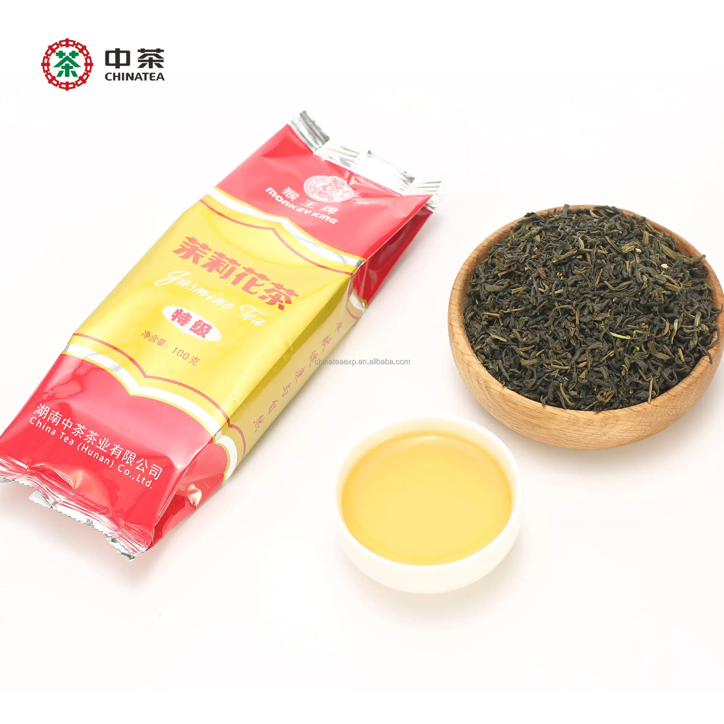 HN13 Best Quality Good Taste Premium High quality 100g Jasmine green tea