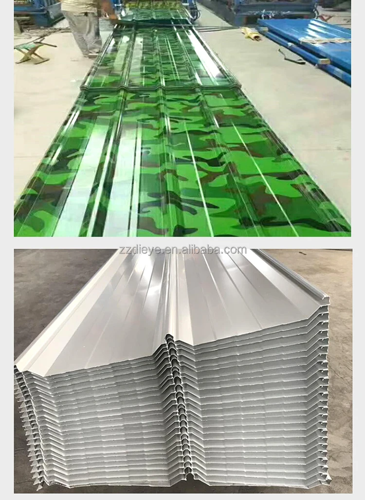 Finest price factory directly supply High Quality Galvanized Corrugated Metal Roof Tile