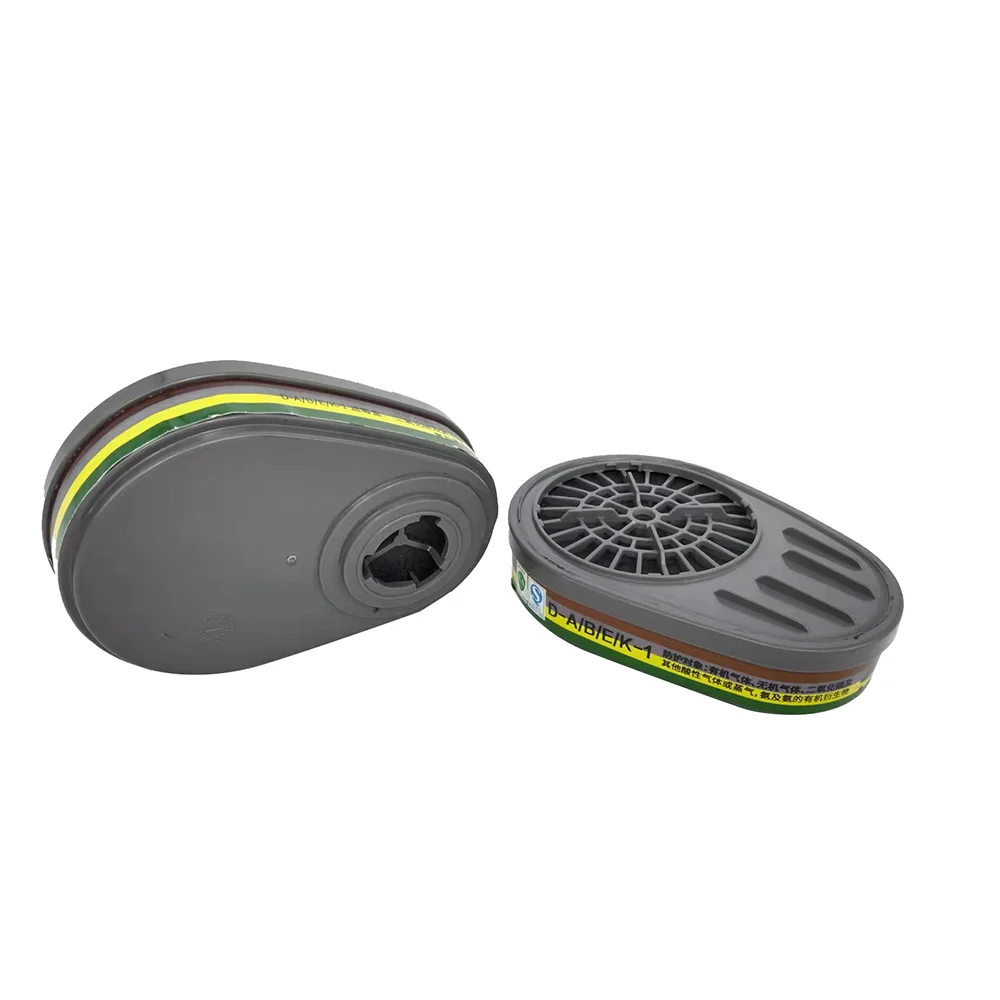 Воздушные фильтры с активным углем ABEK1 P1 картридж против респиратора ядерным излучением маска фильтром