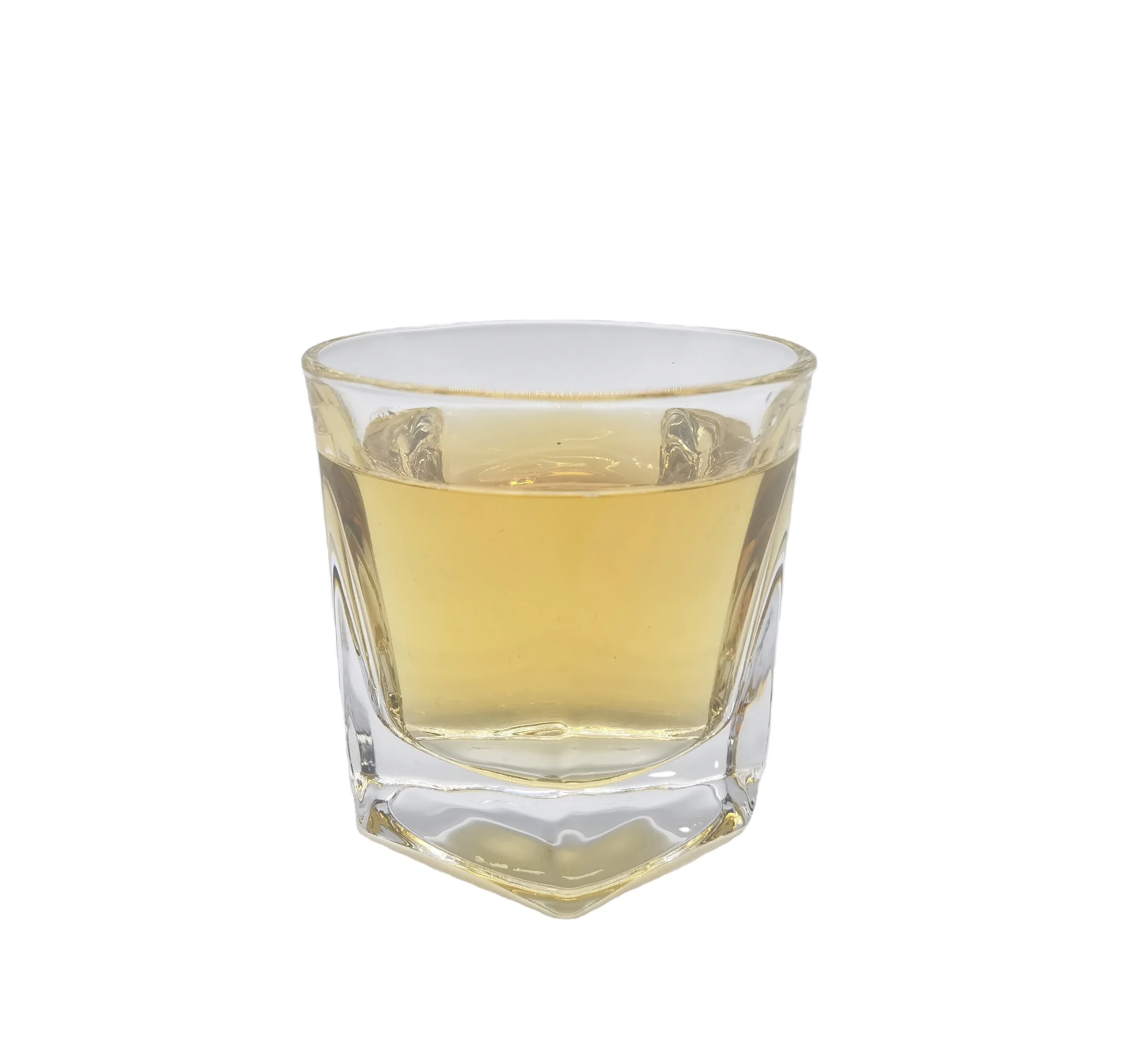 Design Whisky Glass Lead Free Crystal Clear Ridged Whisky Glassware Modern Luxurious 8oz/9oz/10oz/12oz Shot/Whisky/Beer Glass Cu